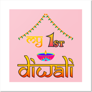 My First Diwali Posters and Art